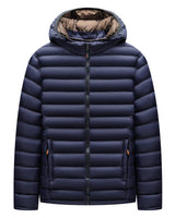 Leichte Herren-Steppjacke mit Kompakt-Effekt - Marven in Blau