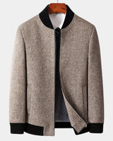 Ludjic| Elegante Winterjacke für Männer in Braun