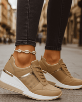 Mathilda | Damen Sneaker Lyria Rise – Moderne Sneaker Damen in Braun
