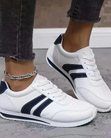 Larenda – Orthopädischer Schnür Turnschuh in Weiß