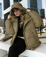 Roslyn | Übergroße Jacke in Grün