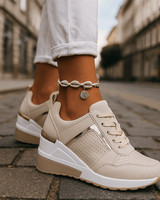 Mathilda | Damen Sneaker Lyria Rise – Moderne Sneaker Damen in Beige