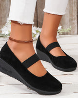 Charknaz - Elegante Schuhe Mit Einem Riemen in Schwarz