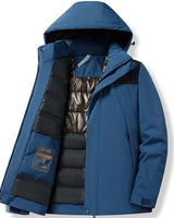 Unisex-Thermojacke mit Steppmuster - Renko in Blau