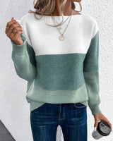 Faria – Eleganter Pullover Mit Langen Ärmeln in Grün