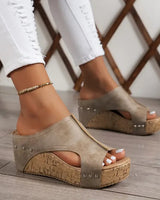 Oshae - Stützende Sandalen in Beige
