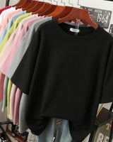 Arabella - Komfortables T-Shirt in lässiger Passform in Schwarz