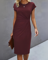 Katty - Elegantes und schickes Kleid in Violett / Blau