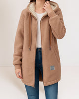 Lisa™ | Fleecejacke für Damen in Braun