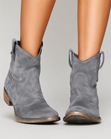 Claudia™ | zeitlose Stiefeletten in Grau