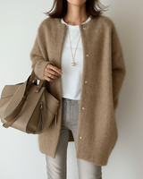 Silvia™ | Warmen und Stilvollen Strickjacke in Khaki