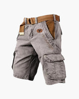 Danny | 6-Taschen Cargo Shorts in Aprikose