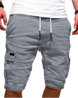 Benjamin - Cargo Shorts mit Taschen in Hellgrau