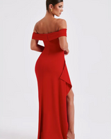Aphrodite - Sculptée deLuxe Maxikleid in Rot