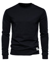 Wynne - Bequemes Langarmshirt in Schwarz