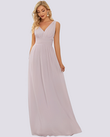 Maddie - Elegantes, ärmelloses Abendkleid für Damen in Lila