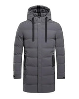 Felian- Herren-Winterjacke | Zeitlos und robust in Grau