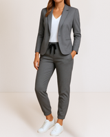 Ulrika - Leichter Jumpsuit in Grau