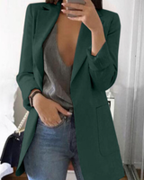 Trendy Damen Blazermantel - Elise in Grün
