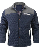 Malek -  Colorblock-Jacke | Setze ein Statement in Blau