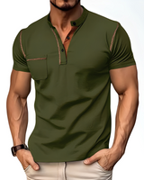Brandon - Stilvolles Poloshirt in Grün