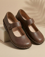 Winslet - gepolsterte orthopädische Schuhe in Braun