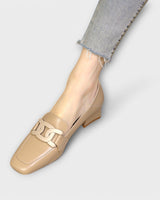 Pauline | Damen Pantoffel – Bequeme Hausschuhe Komfort in Braun