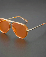 Weron - leichte Pilotenbrille in Orange