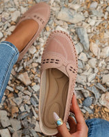 Johanna | Damen Stilvolle Orthopädische Bequeme Slip-On-Schuhe in Hellrosa