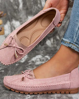 Heather - Orthopädische Leder Schuhe in Rosa