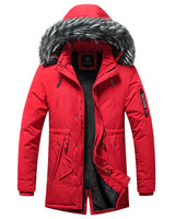 Herren Steppjacke mit Thermoeffekt - Darsen in Rot