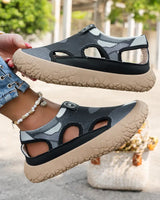 Maylis – Elegante Keilabsatzschuhe in Schwarz