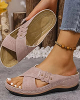 Uandje - Orthopädische Und Atmungsaktive Sandale in Rosa