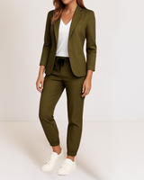 Ulrika - Leichter Jumpsuit in Grün