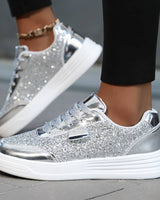 Vindya - Lässige Sport Schuhe in Silber