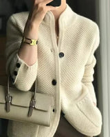 Ned | Rollkragenpullover aus Kaschmir für Frauen in Beige