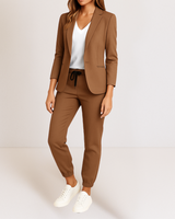 Ulrika - Leichter Jumpsuit in Braun