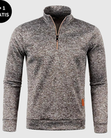 DALTON - bequemer und eleganter Pullover in Braun