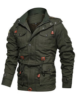 Kenny - Winter Jacke Mit Mehreren Taschen in Grün