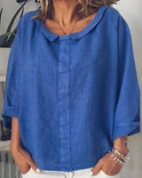 Isabell | Bluse für Damen in Blau
