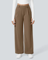 Valena | Bequeme, figurschmeichelnde Hose in Braun
