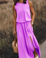 Lucienne | Elegantes Freizeitkleid in Rosa