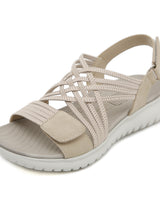 Cecilia | Orthopädisch Verstellbar Sandalen in Beige