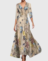 Leila | Elegantes Chic Kleid in Champagner
