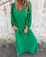 Delilah - Maxikleid in Grün