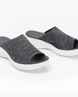 Astra | Orthopädischer Slider-Sandalen in Schwarz
