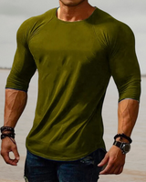 Stilvolles Herren Slim Fit Stretch Shirt - Felix in Grün