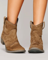 Claudia™ | zeitlose Stiefeletten in Braun