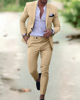 Danilo™ - Eleganter Herren Anzug (Sakko+Hose) in Khaki