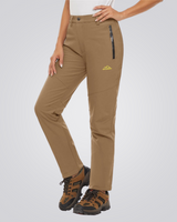 Damen wasserdichte Thermohose in Khaki